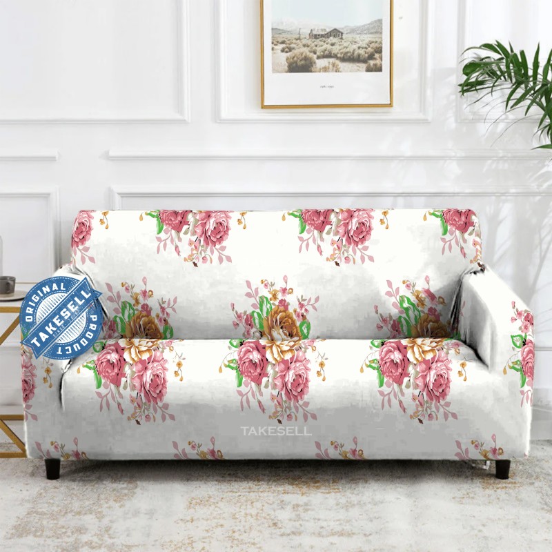 Romantic Garden Rose Sofa Cover