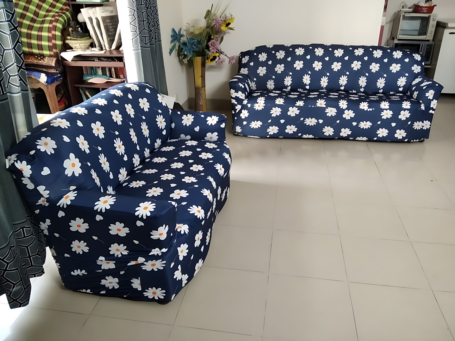 China Print Sofa Covers (3+2+1)
