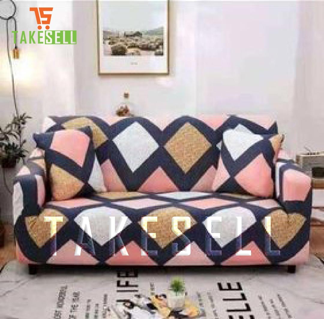 Stitch & 3D Print Sofa Cover (2+2+1)