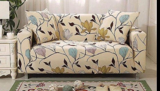 Printed Sofa Cover (3+2+1)