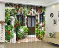 Beautiful Digital Printing Curtains