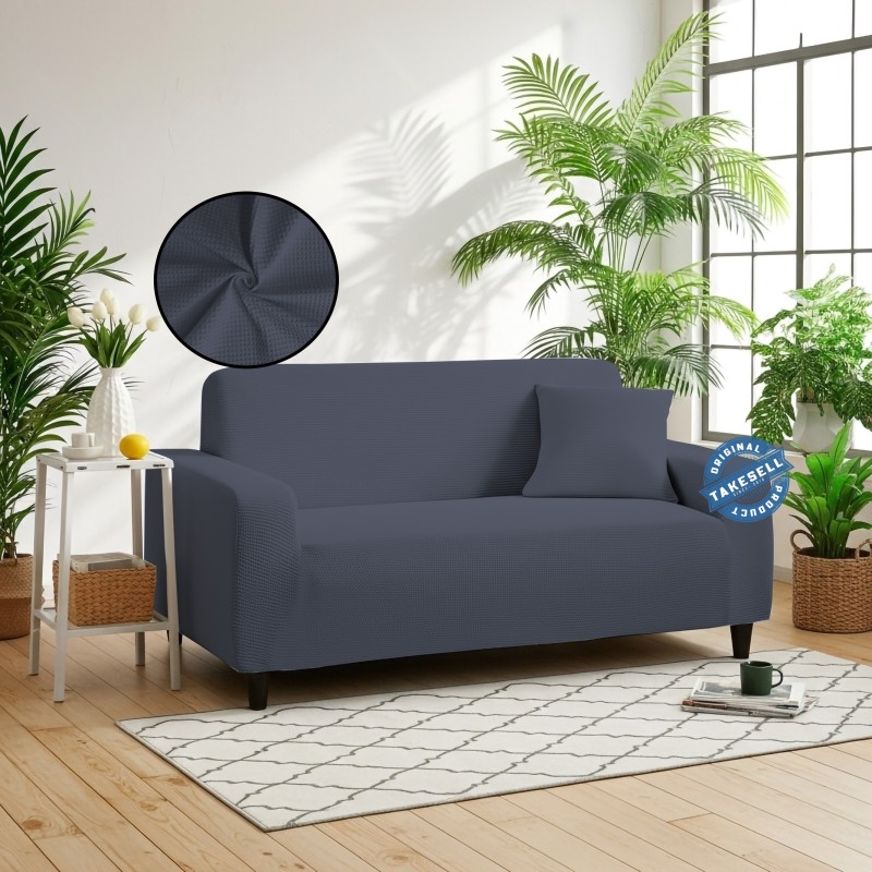 Ash Colour  Honey Comb Sofa Cover