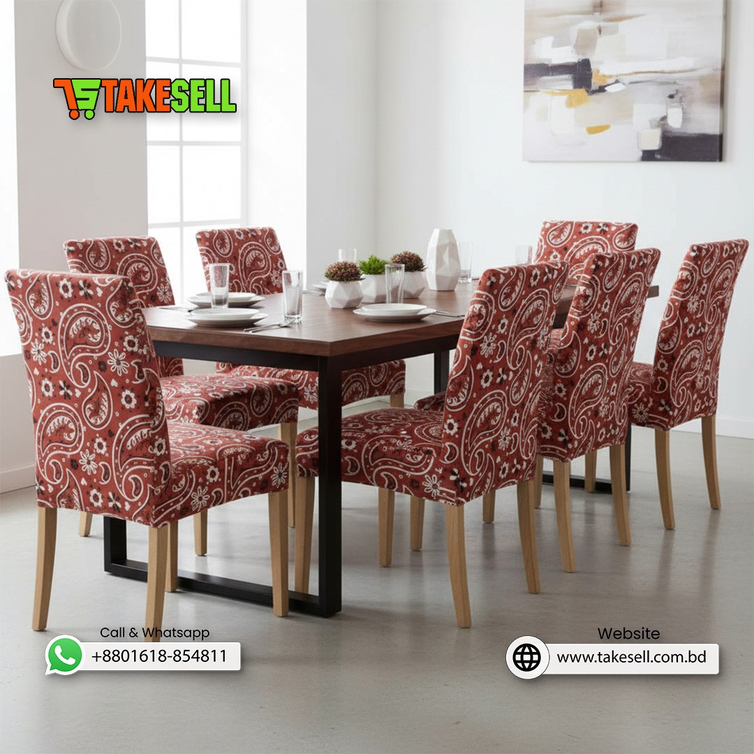 Bandana Paisley Dining Chair Cover